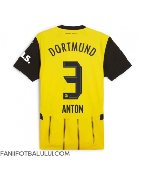 Borussia Dortmund Waldemar Anton #3 Tricou Fotbal Replică 2024-25 Barbati Acasa